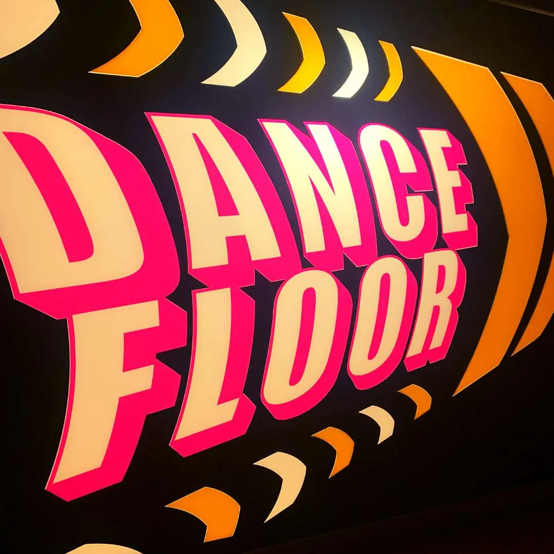 1980s Dance Floor - Lightbox