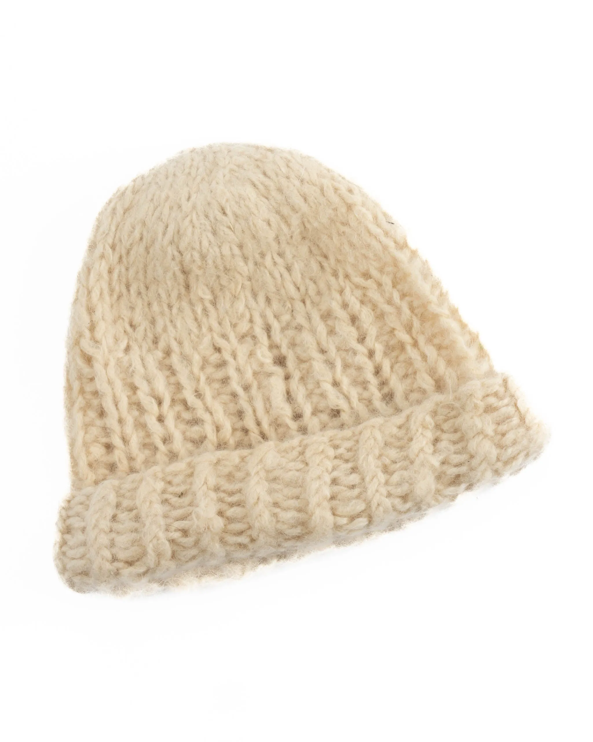 70’s Handcrafted Knit Wool Hat - XXS