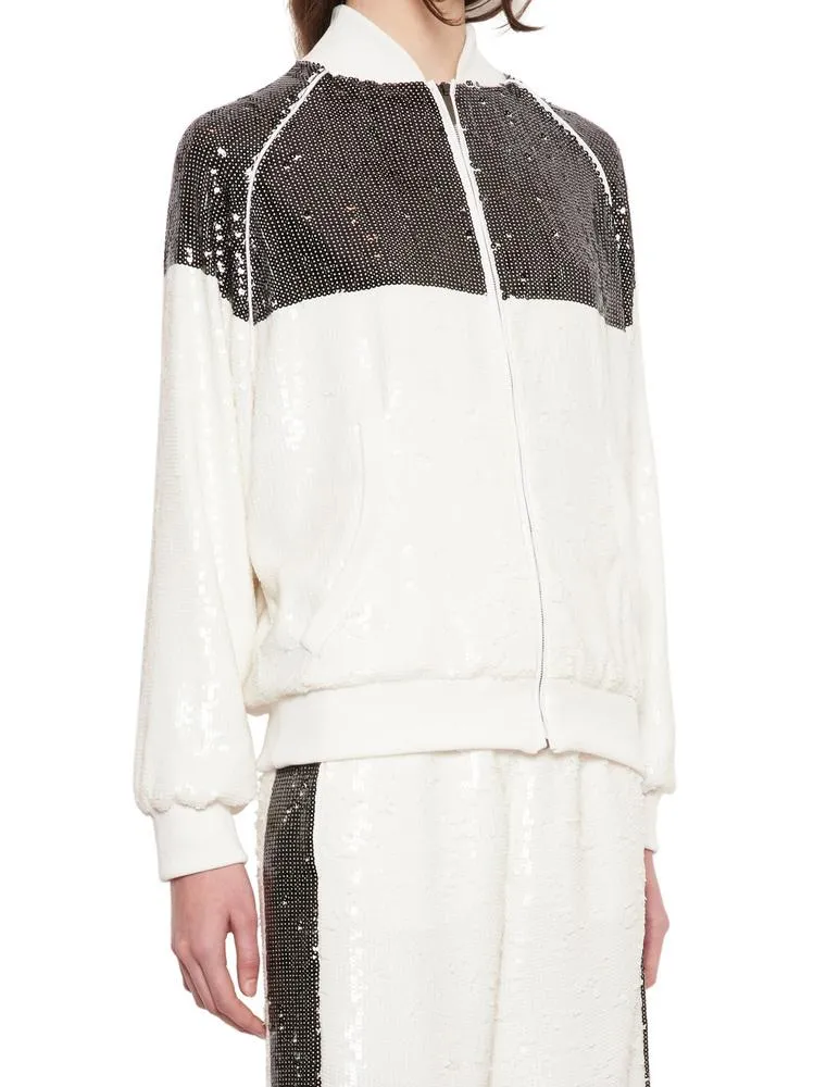 Alberta Ferretti Rainbow Week Bomber Jacket