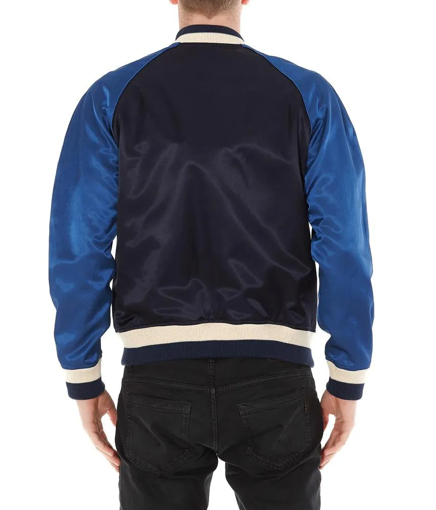 Alexander McQueen Embroidered Bomber Jacket