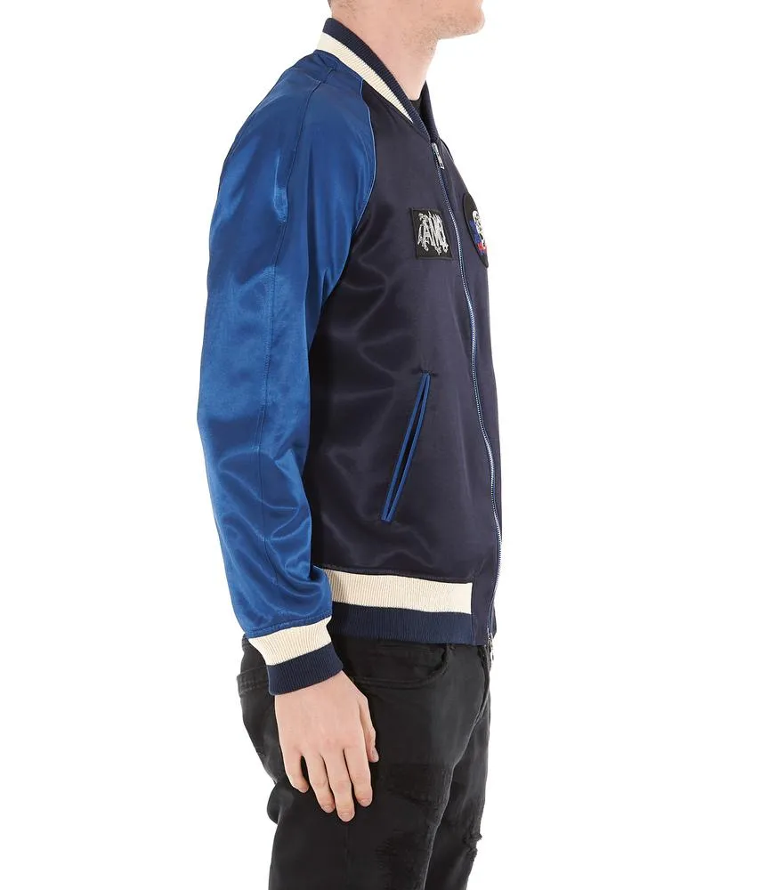 Alexander McQueen Embroidered Bomber Jacket