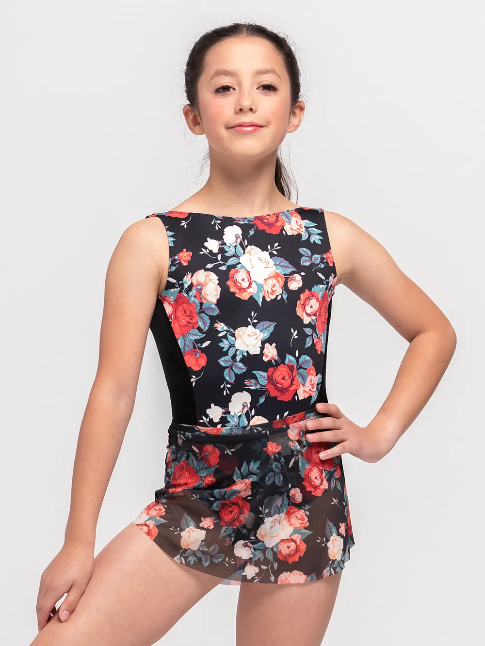 Allison Kids Bed of Roses Leotard RTW