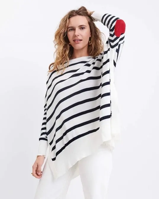 Amour Navy Striped Sweater by Mer Sea