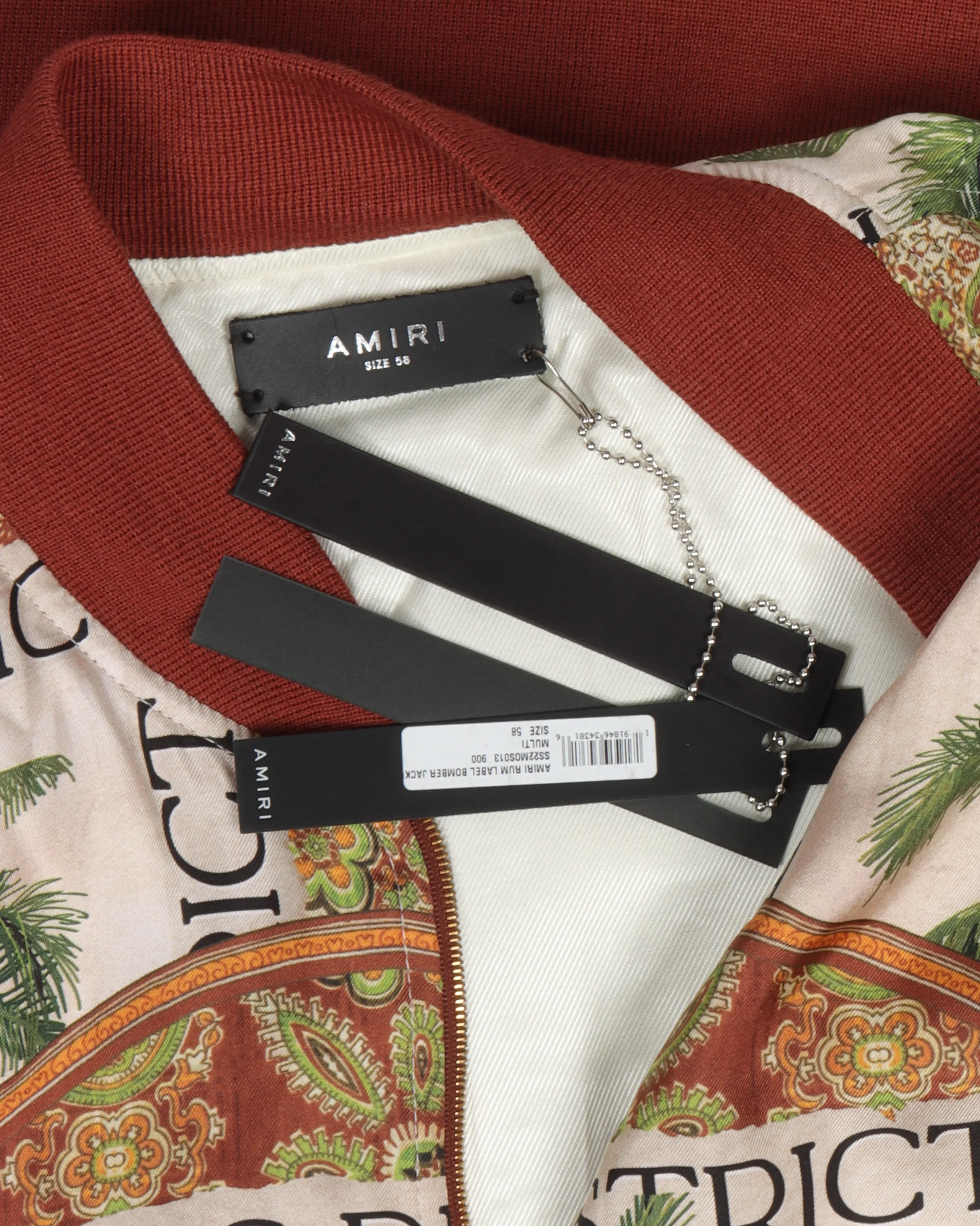 Arts District Silk Bomber Jacket