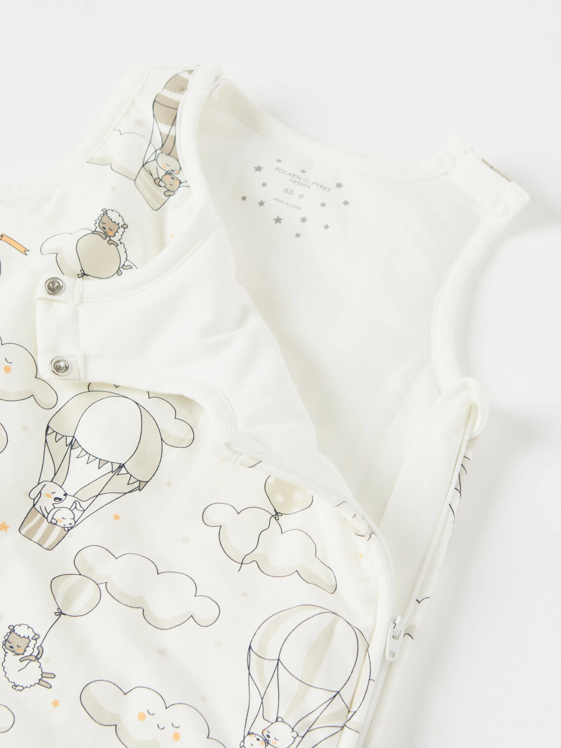 Balloon Print Baby Sleeping Bag