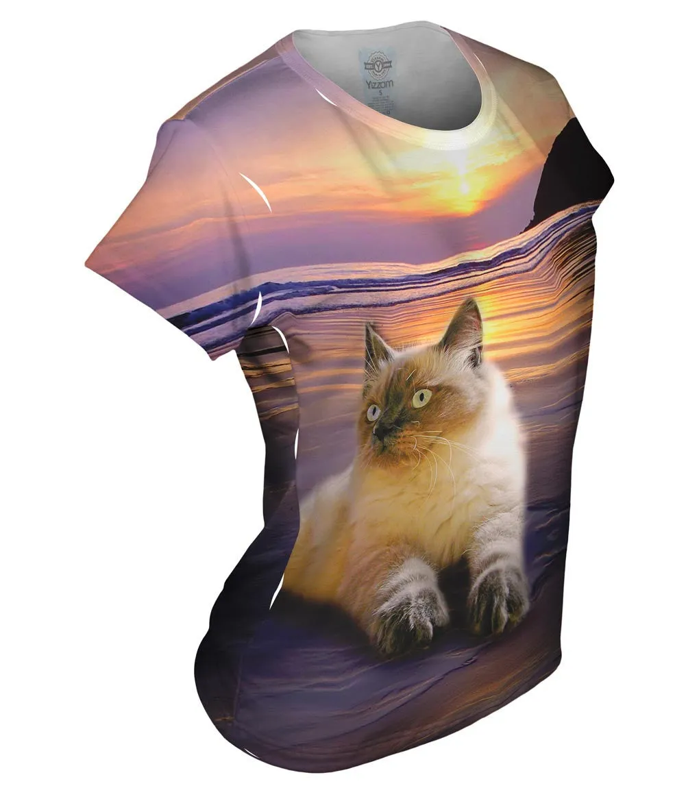 Beach Beauty Kitty Cat