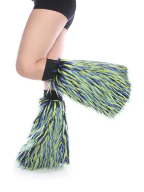 Black Blue and Green Monster Fluffies