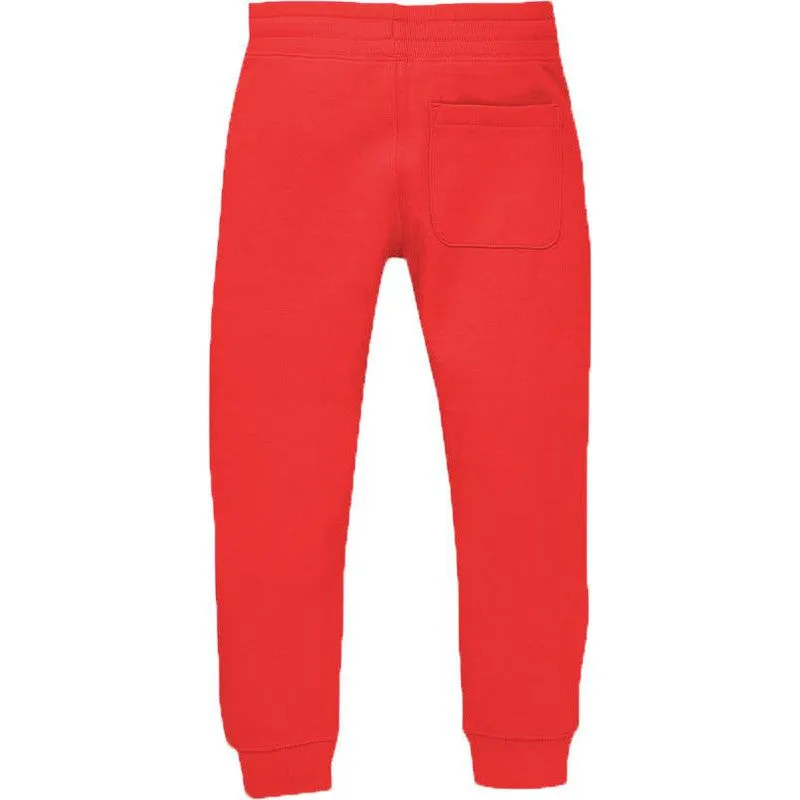 Boy's Beast Jogger Sweatpants, Red