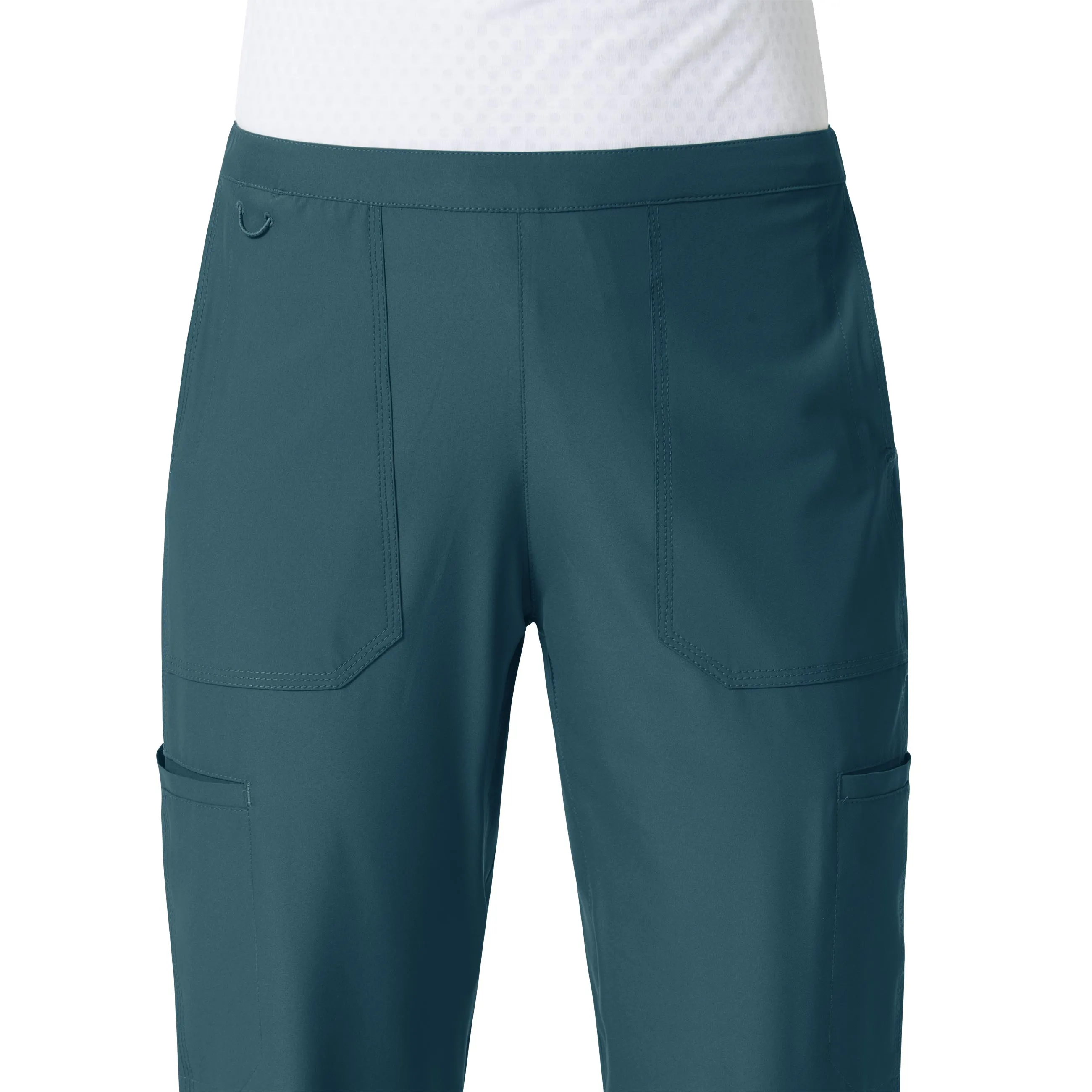 Carhartt Force Liberty Women's Flat Front Straight Leg Scrub Pant - Caribbean Blue