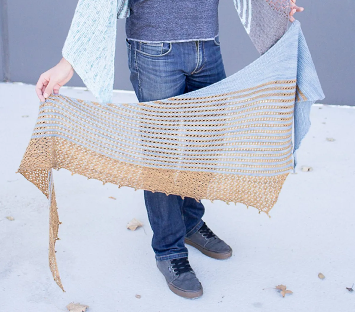 Chris' Lorel-Eyes Shawl