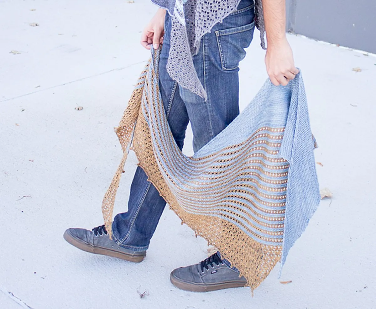 Chris' Lorel-Eyes Shawl