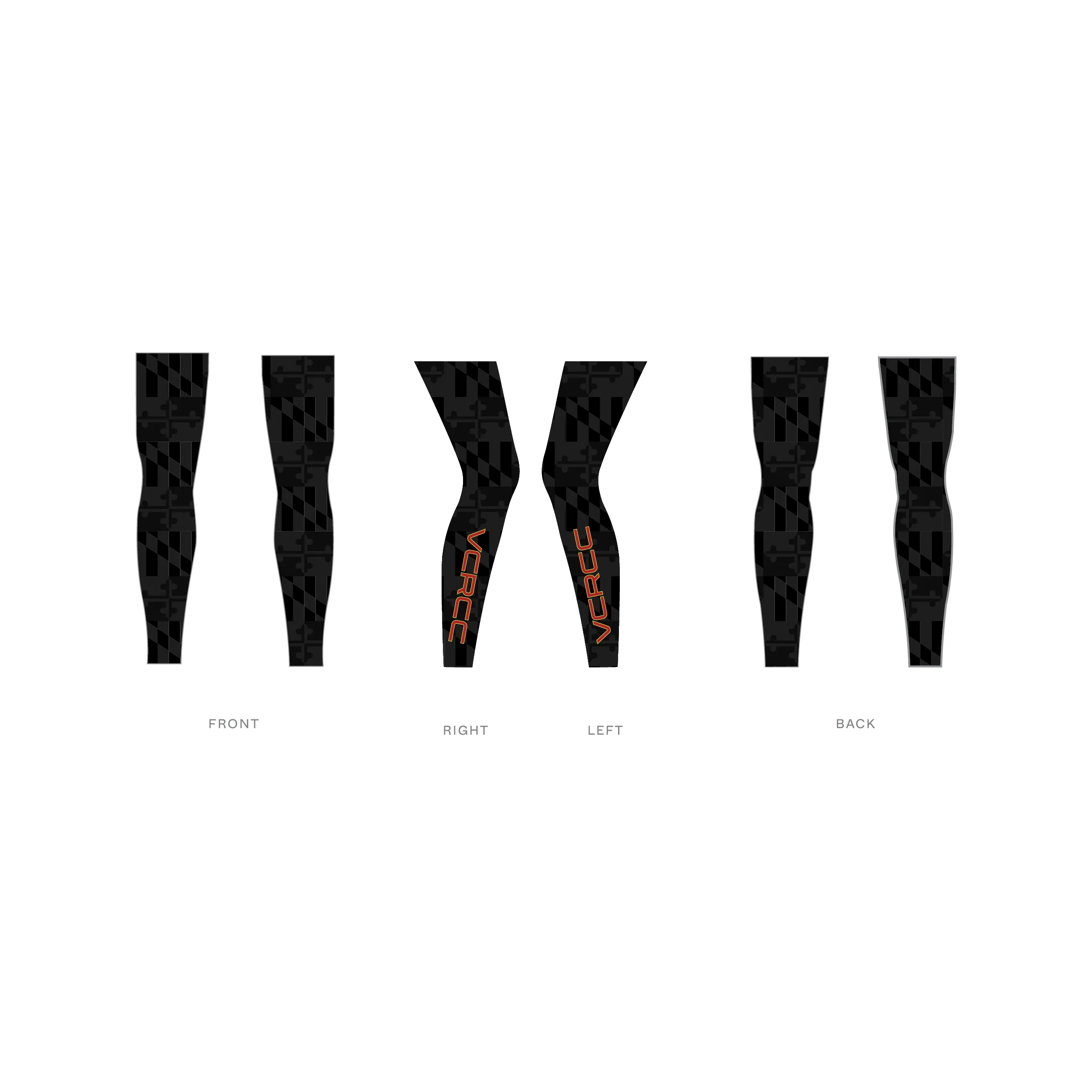 Custom Leg Warmer - Velo City Riders Board & Committee