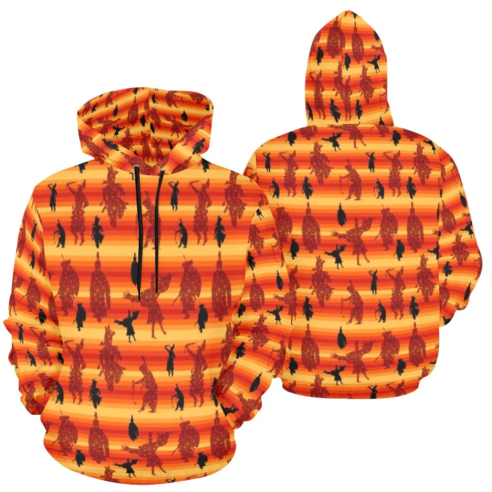 Dancers Brown Hoodie for Men (USA Size)