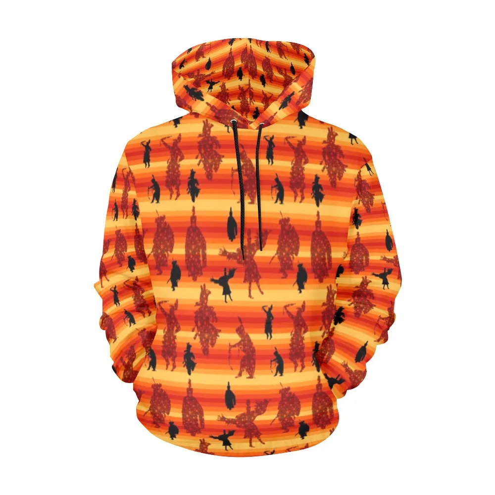 Dancers Brown Hoodie for Men (USA Size)