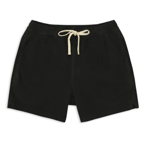 Drawstring Corduroy Short
