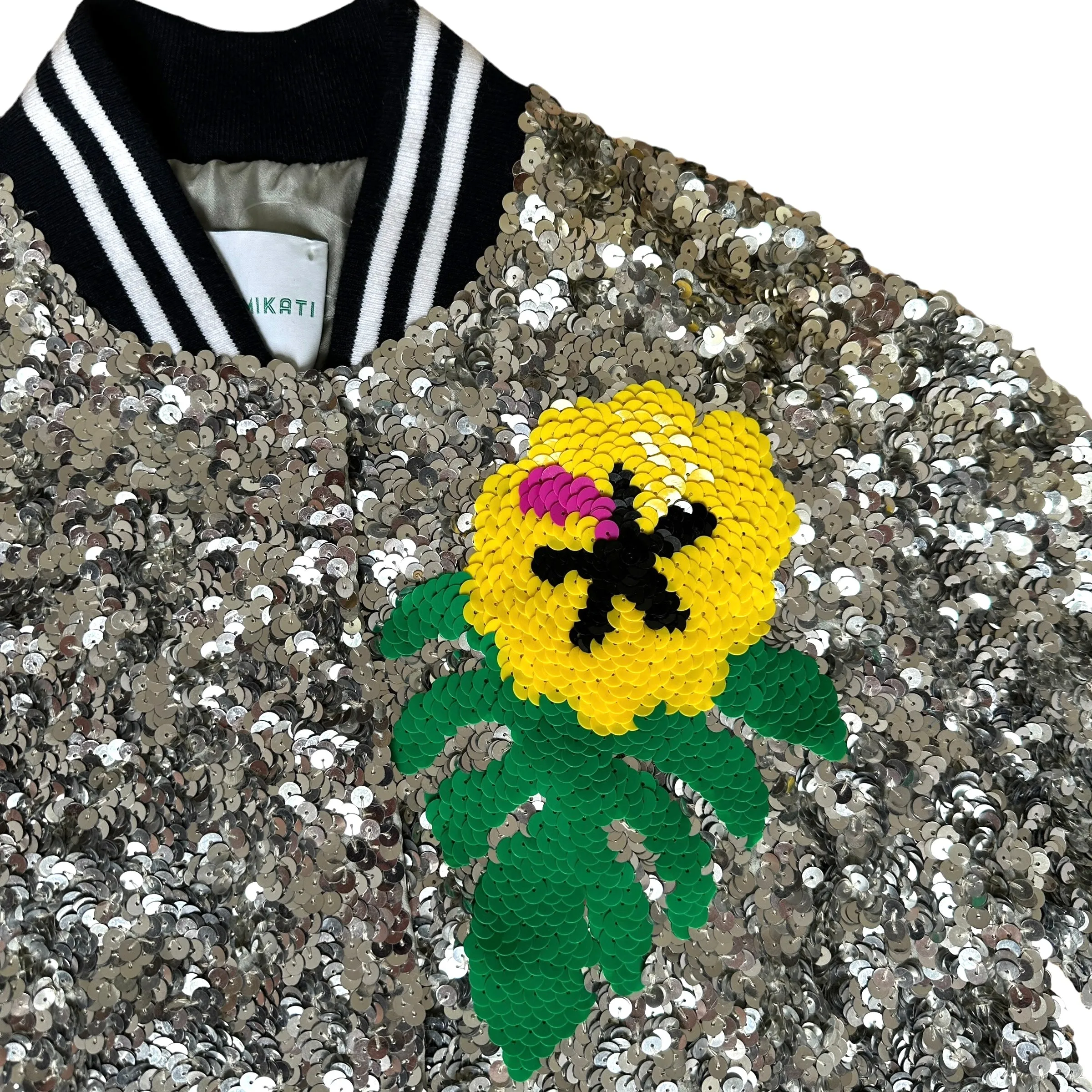 Dream Sequins Bomber Jacket - S