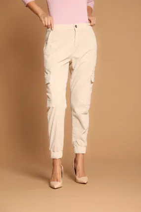 Easy Cargo women's cargo pants in velvet relaxed fit 