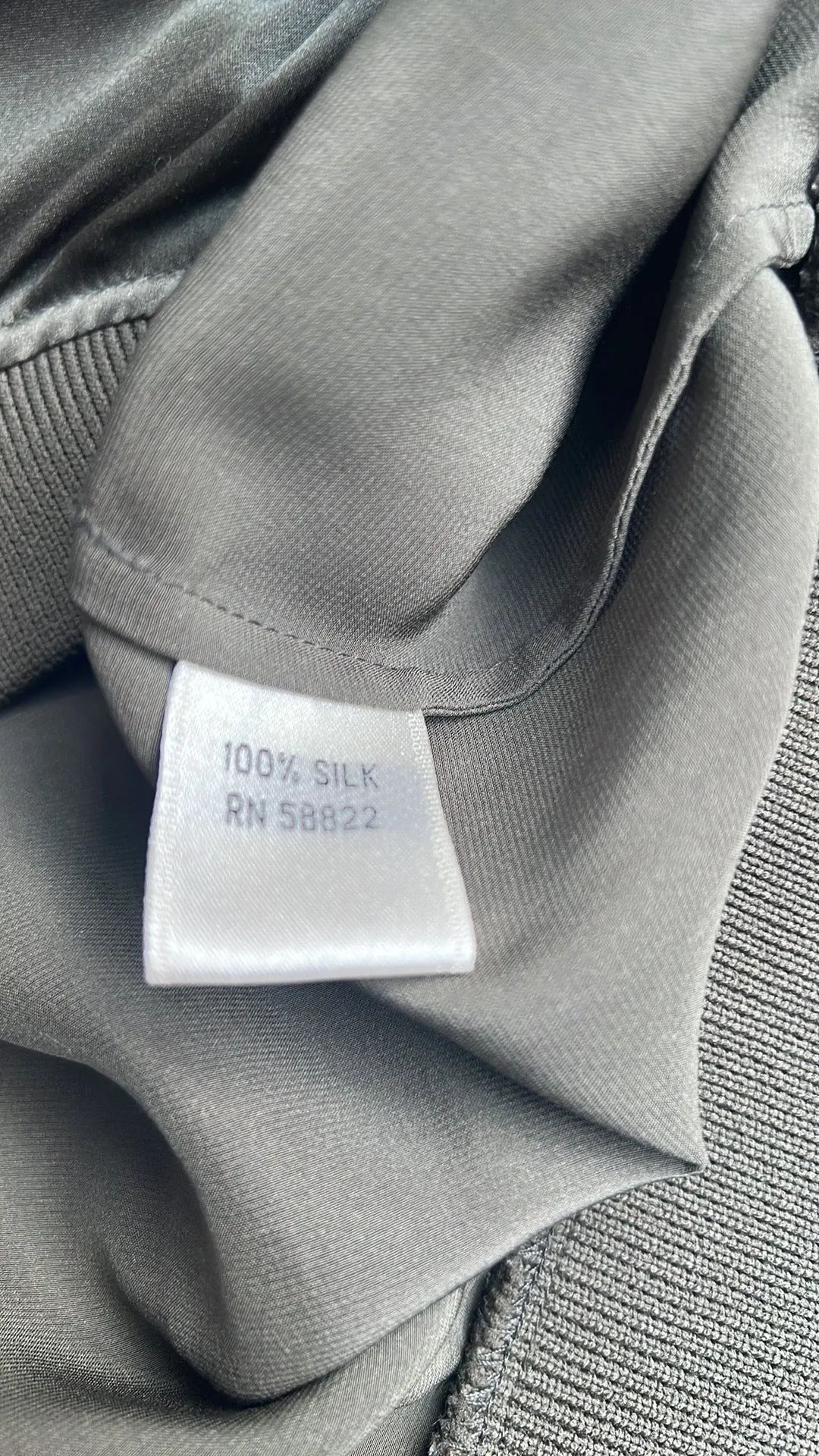 Kaki Silk Bomber - M