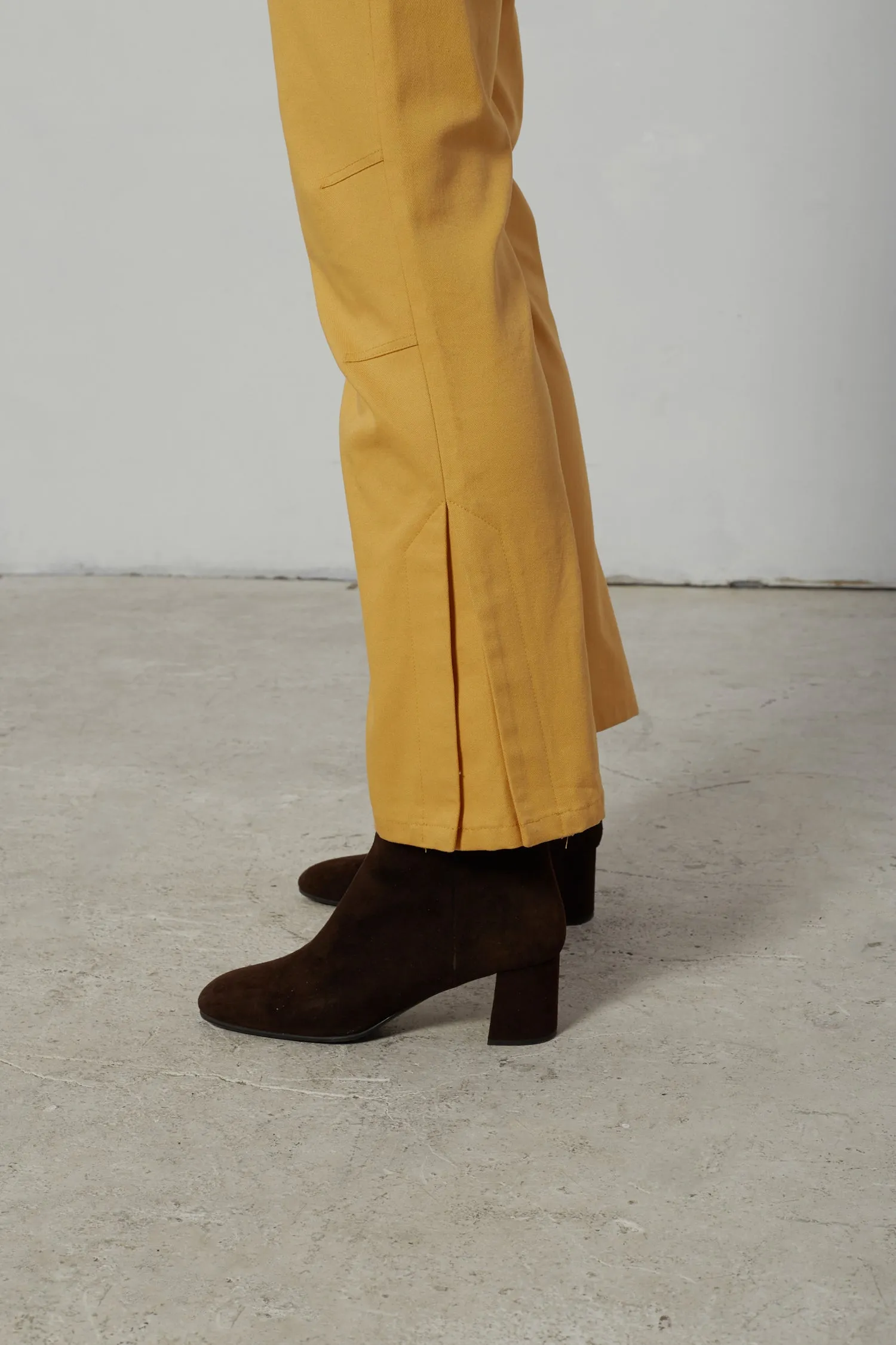 Moto Pants - Marigold