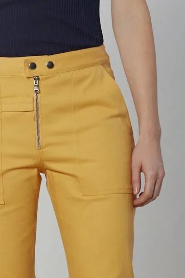 Moto Pants - Marigold