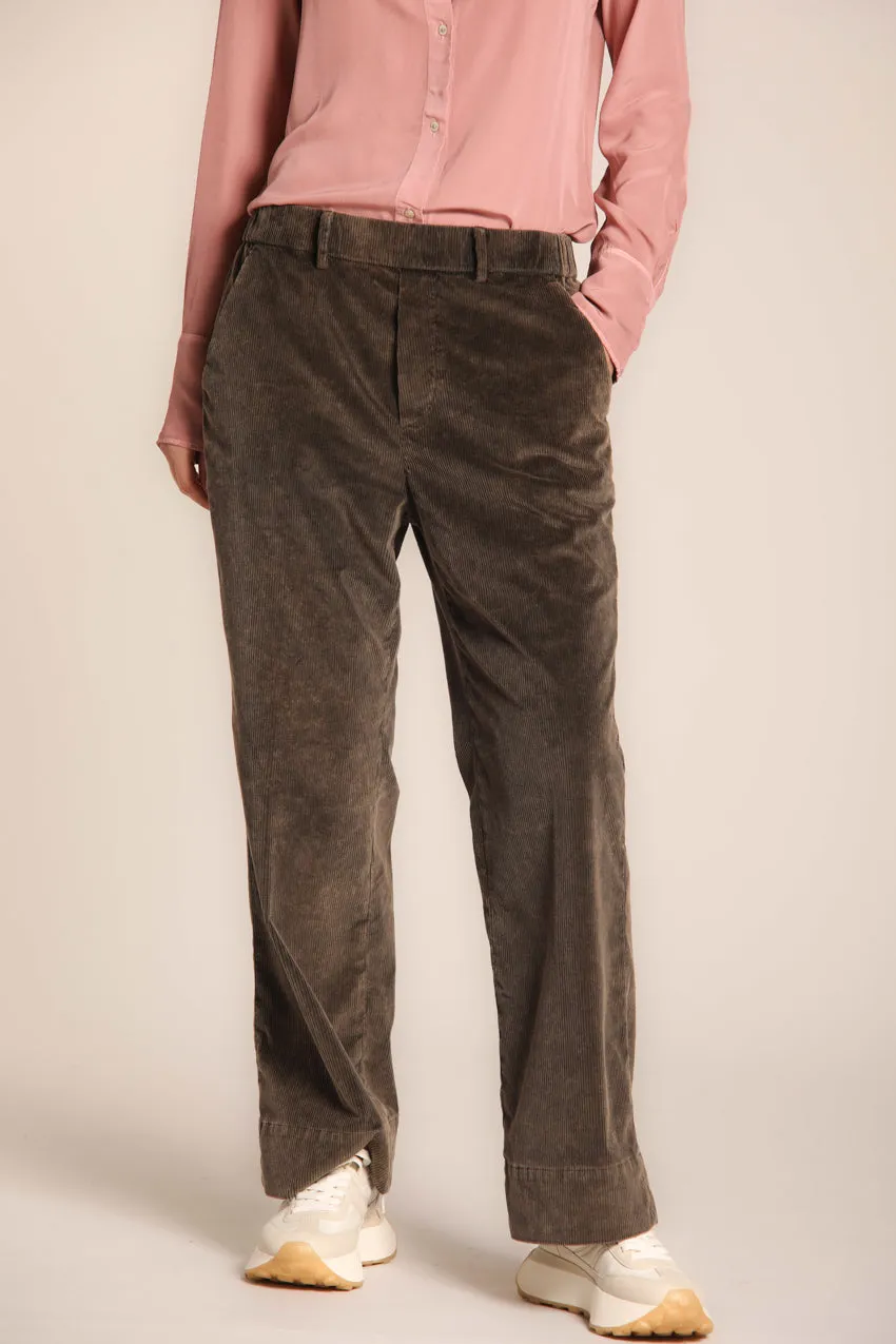 New York Cozy Straight straight fit women's corduroy chino pants