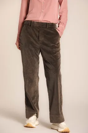 New York Cozy Straight straight fit women's corduroy chino pants