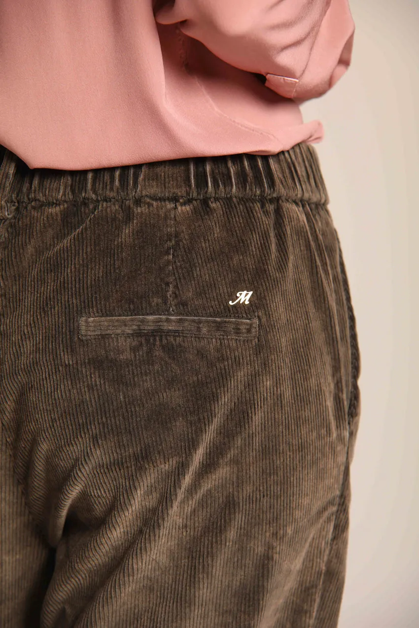 New York Cozy Straight straight fit women's corduroy chino pants