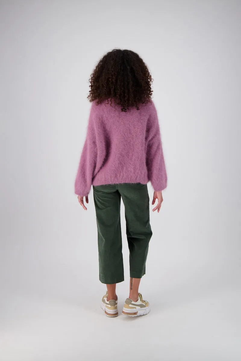 Olga De Polga | Peggy Fine Cord Pants Olive