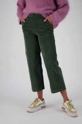 Olga De Polga | Peggy Fine Cord Pants Olive