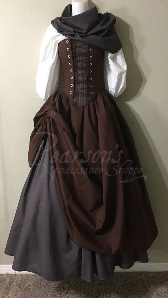 Outlander Lass - Fraser Clan Tartan Plaid