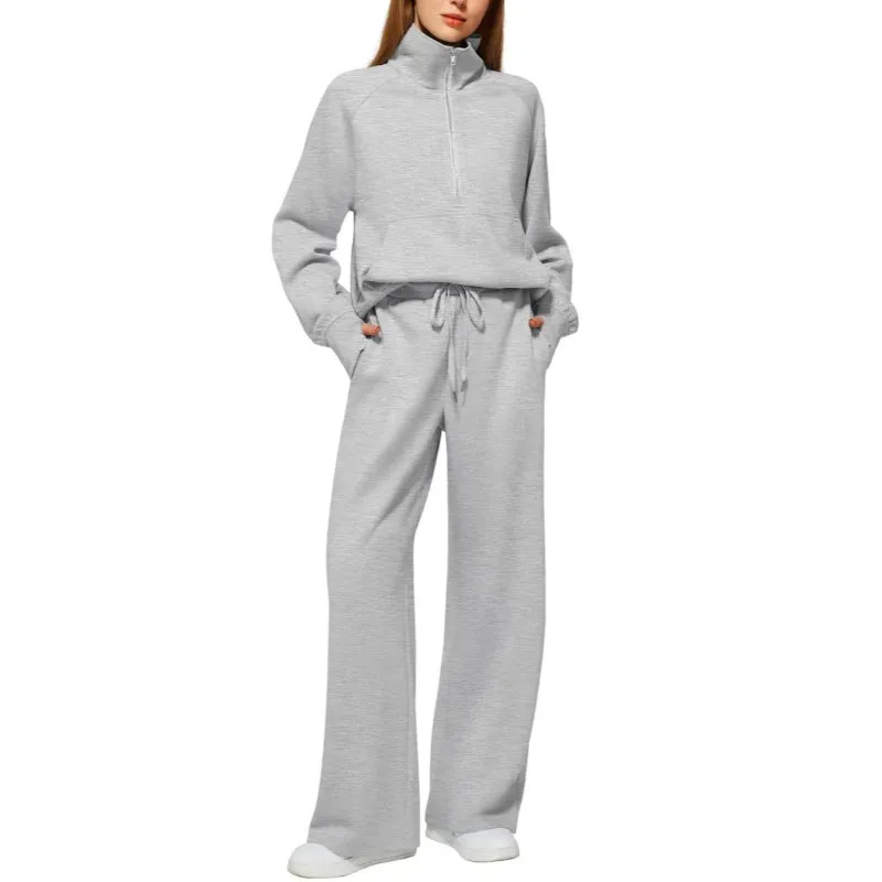 Oversized Two Piece Sweatshirt And Sweatpants Set