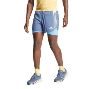 Own The Run 3-Stripes 2-in-1 Shorts