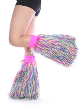 Pink Blue and Yellow Monster Fluffies