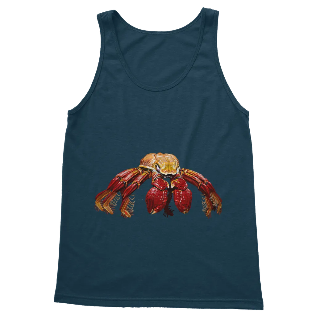 Red Crab Classic Adult Vest Top