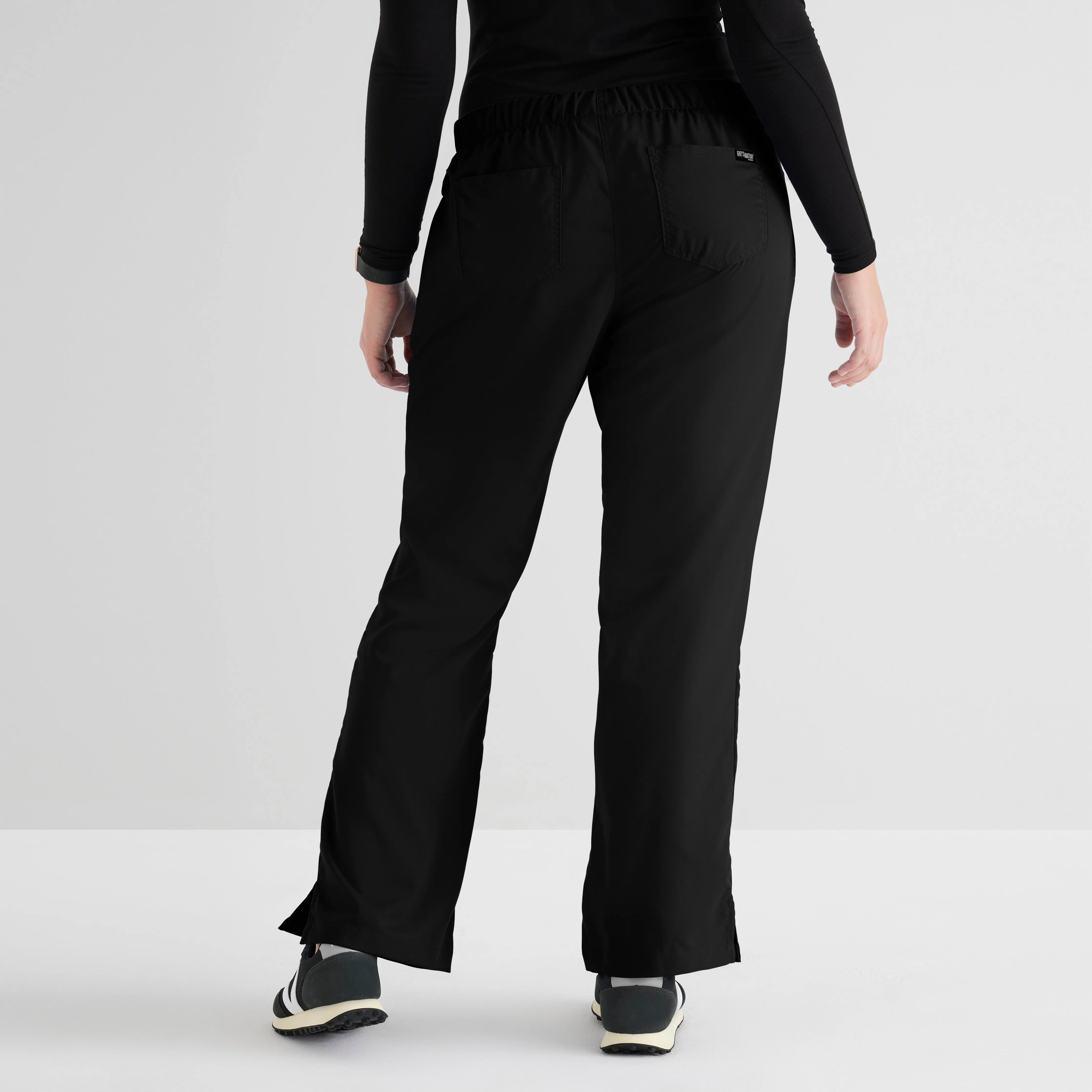 Riley 5-Pocket Mid-Rise Flared Leg Scrub Pant