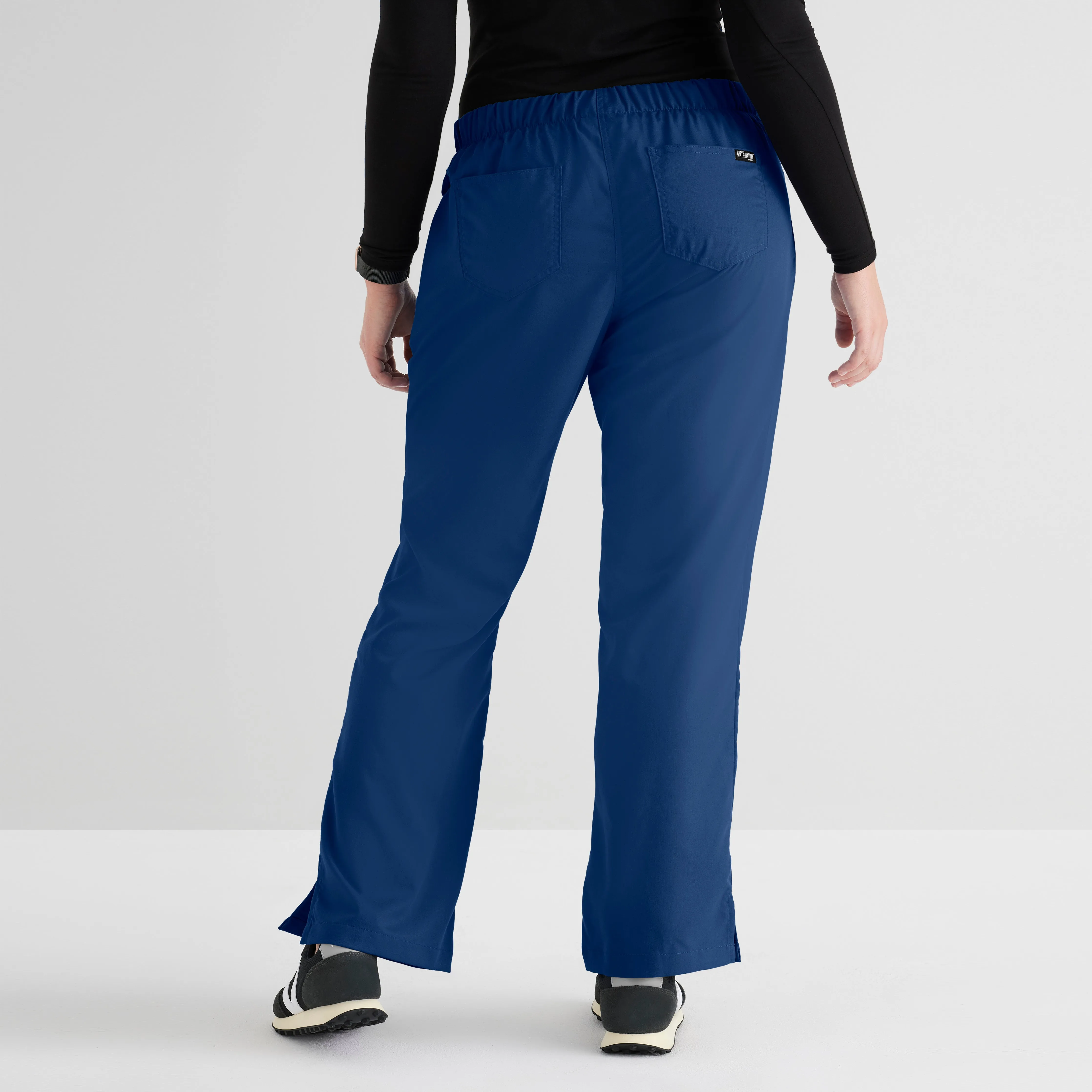 Riley 5-Pocket Mid-Rise Flared Leg Scrub Pant