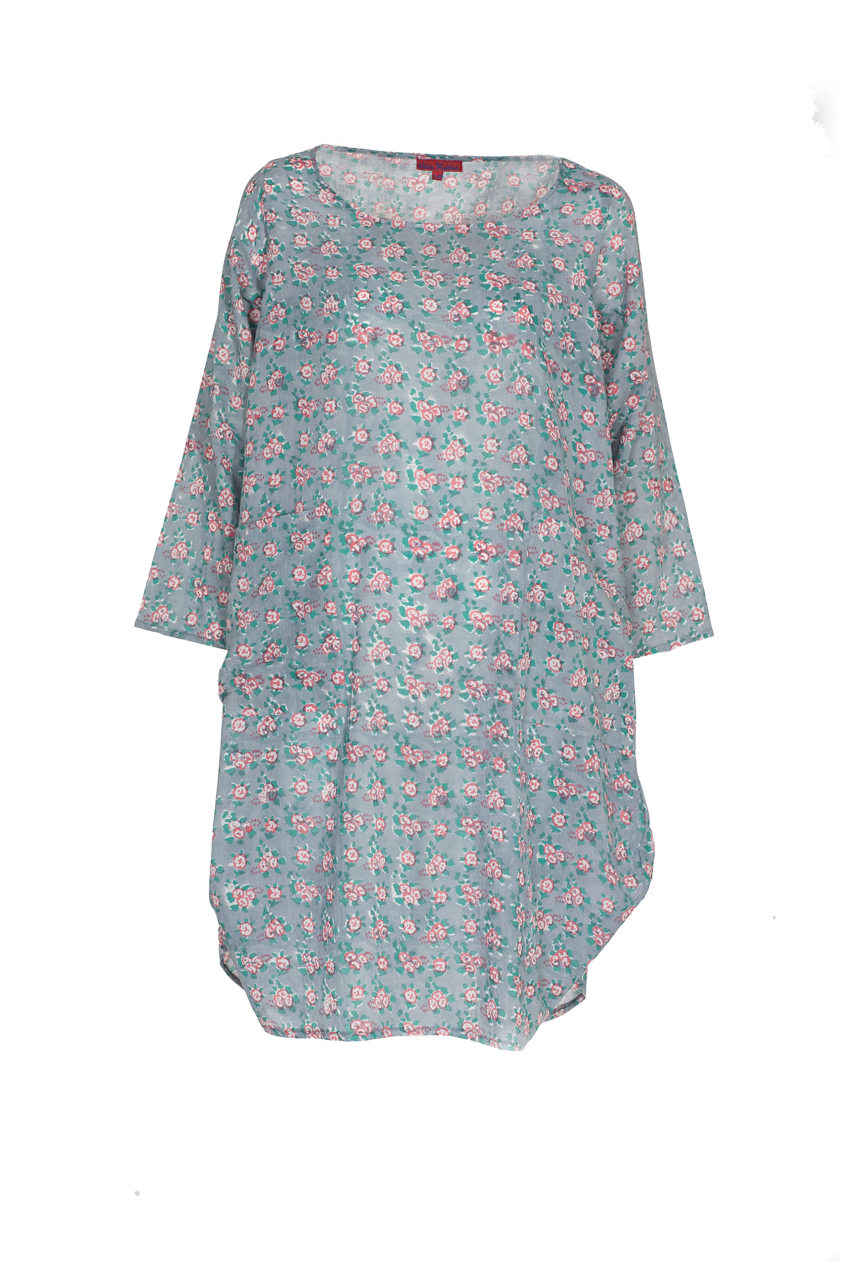 Roshan Dress Hand Block Printed in Pure Cotton