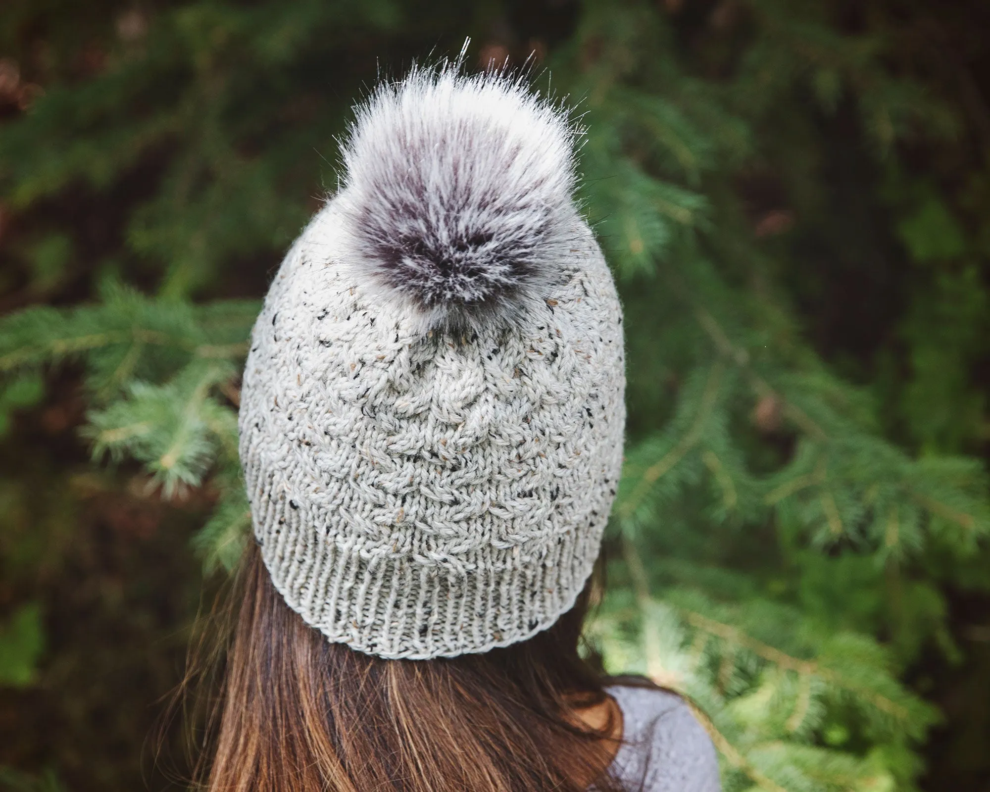 Safiya Cabled Hat Knitting Pattern