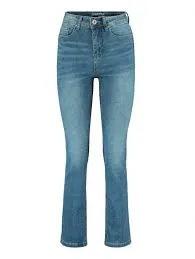 Sira Mid Blue High Waisted Jeans