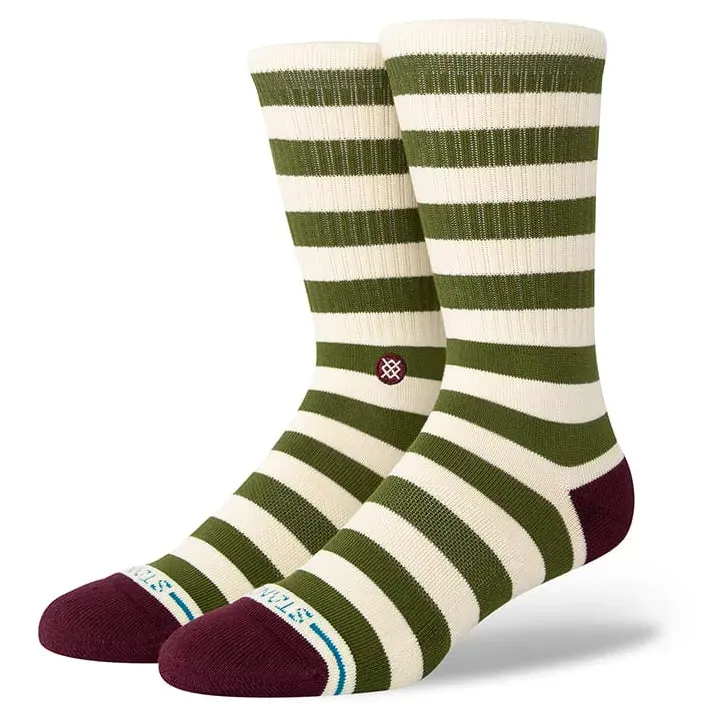 Stance Socks Breton Crew Socks - Green