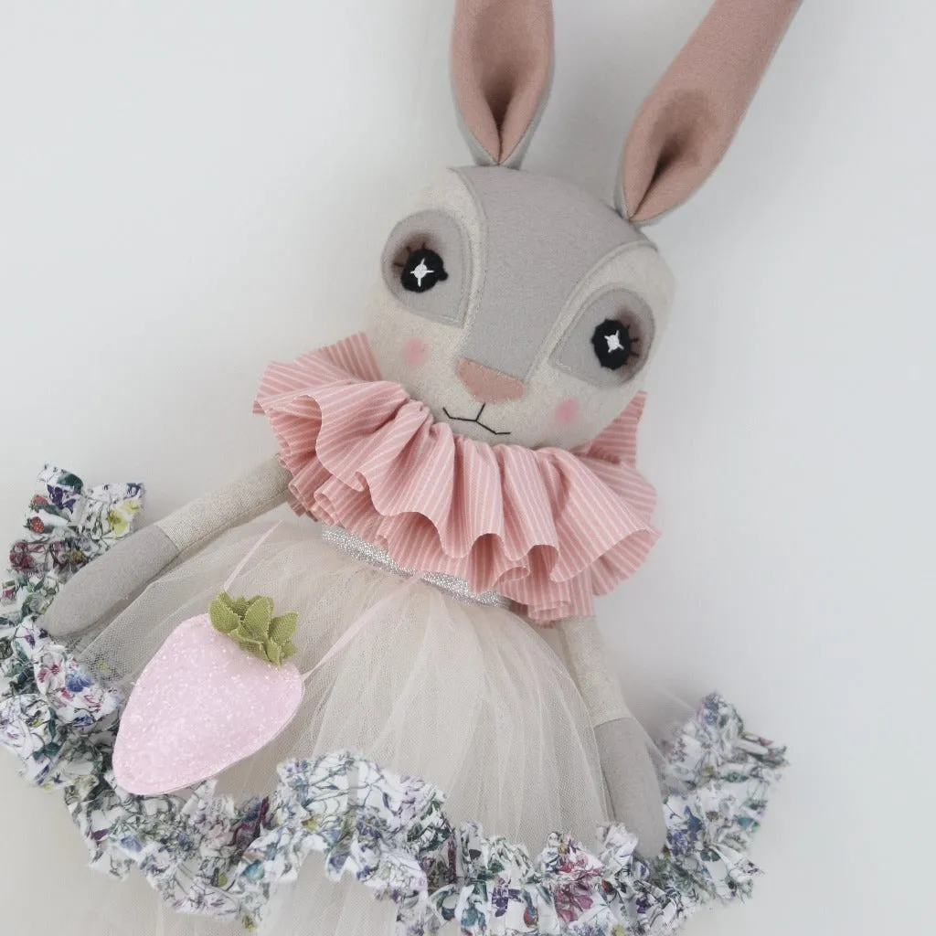 Strawberries & Cream Liberty Print Hebe Hare