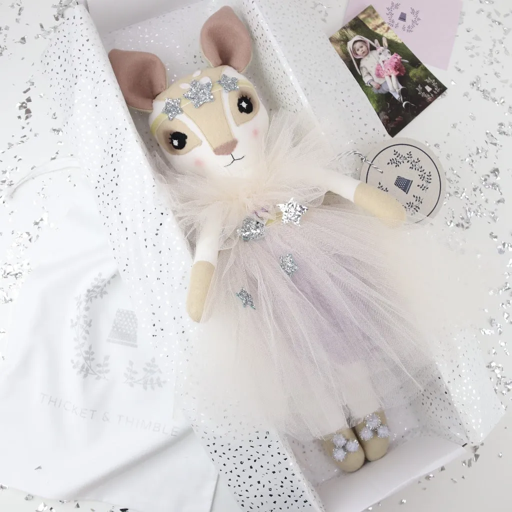 Strawberries & Cream Liberty Print Hebe Hare