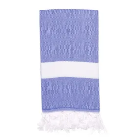 Sultan Turkish Towel, Ocean Deep