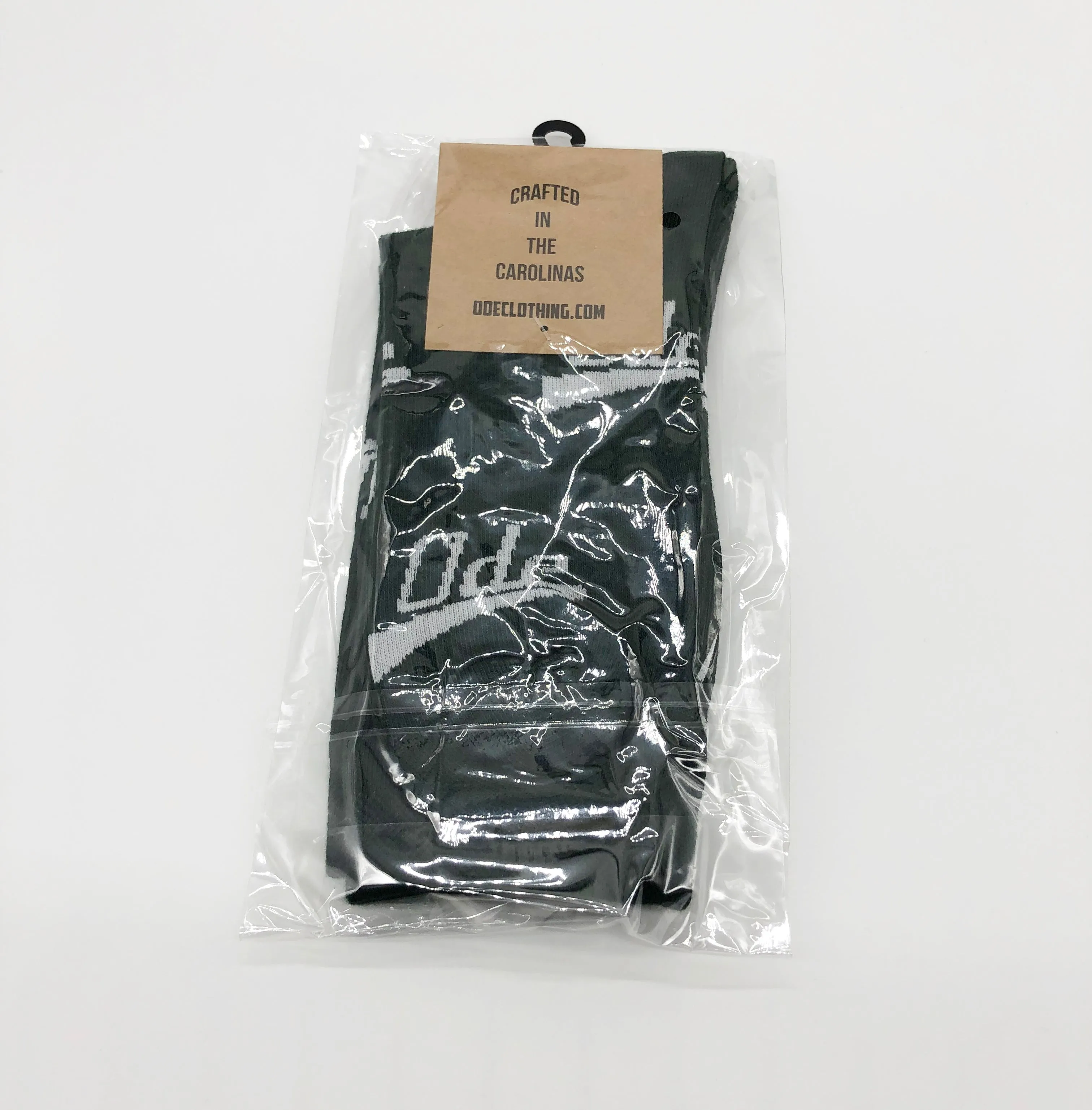 The Ode Script Socks- Green