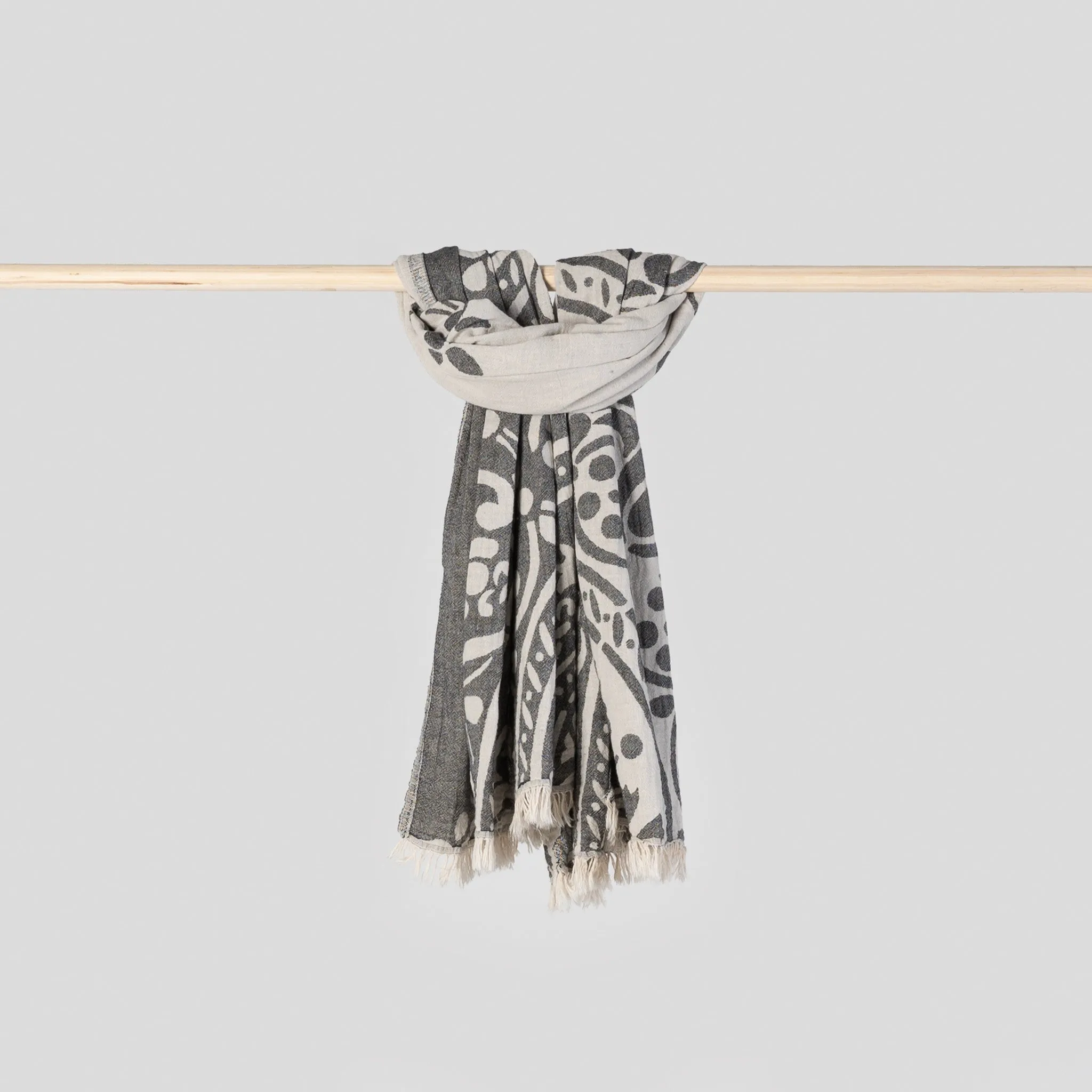 Turkish Towel in Leonora Black