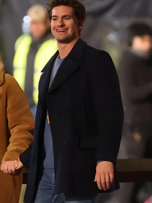 We Live in Time 2024 Andrew Garfield Peacoat