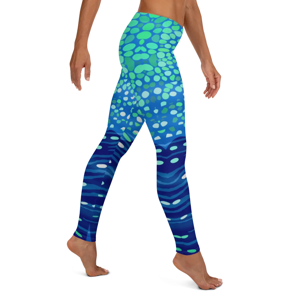 Whale Shark Leggings - Pop Style
