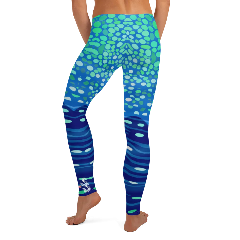 Whale Shark Leggings - Pop Style
