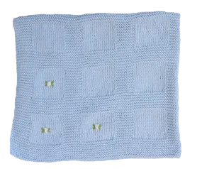 Winter Bloom Baby Blanket by Fanm Mon
