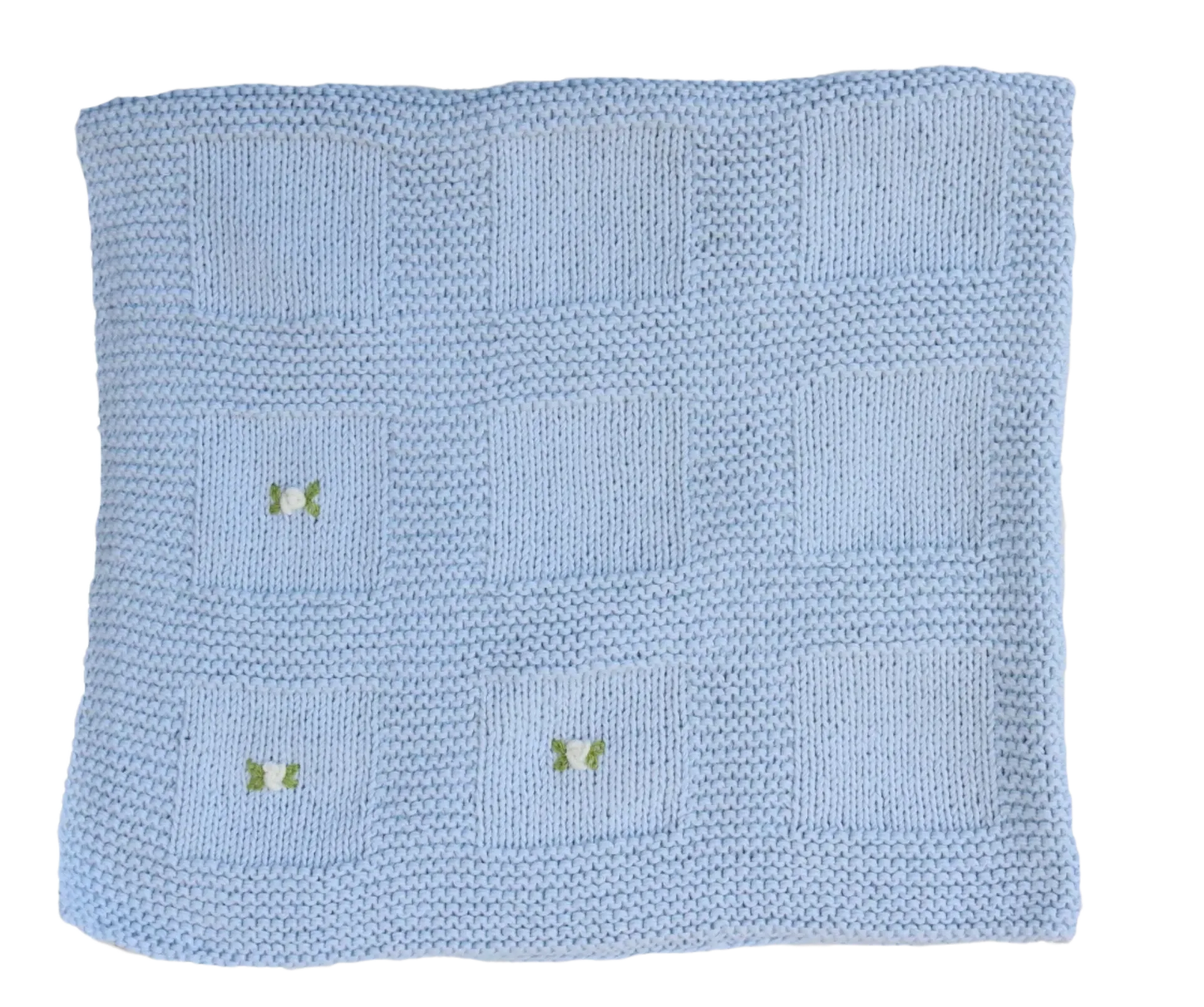 Winter Bloom Baby Blanket by Fanm Mon